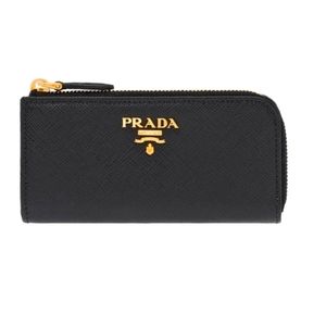 Prada Black Mini Bag with Gold Details